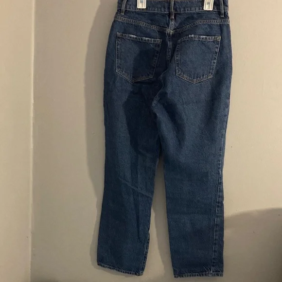 PacSun Blue Distressed high rise straight  Jeans - Picture 3 of 3
